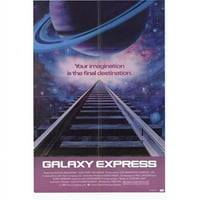 Posteranzi Movah Galaxy Express Movie Poster - In