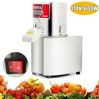 110V komercijalni procesor hrane 600W Električni rezač hrane za povrće Voće 50-120kg h