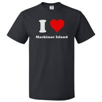 Majica Ostrvo Heart Mackinac - Volim Daw Dee Daw ostr Mackinac