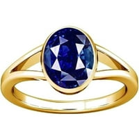 Divya Shakti 11.25-11. Carat Blue Sapphire Neelam Nilam Gemstone Panchdhatu Ring za muškarce i žene