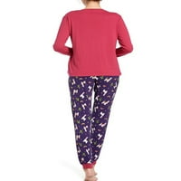 GLONME dame pidžamas set za spavanje odjeća od tiskane noćne odjeće kućna odjeća Mekana kućna odjeća