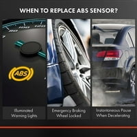 -Premijum-absona senzor brzine kotača kompatibilan sa Hyundai Models - Tiburon 2001, Coupe - stražnja