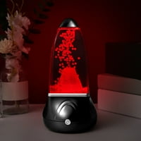 Rnemite-Amo LED vulkano lampa, crvena lava eruptira, mini LED lampica Volkano lampica za vodu, Cool