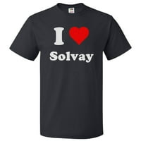 Majica Solvay Heart Solvay - Volim poklon Solvay Tee