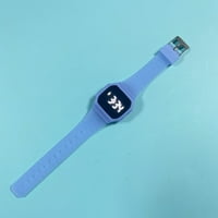 Digitalni silikonski dodirni sat Jednostavan za nošenje mekih šarenih satova za idealan poklon za Valentinovo