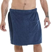 Muška ručnik za kupanje Čarobna traka za tuširanje sa džepom Poklopac za muškarce Lightweight spa Wraps