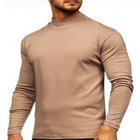 Capreze muške majice s pola kratkih majica Torbice Solid Color The Tors Regularni fit pulover Bluza