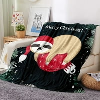 Wendunide kućni tekstil prikladan je plišan i zagrljaji lagani mekani za sofe božićne pokrivačke krevete-pokrivače