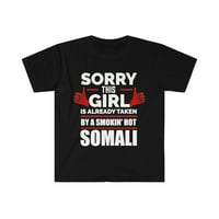 Djevojka koja je snimljena somalijska srodna srodna majica S-3XL Somalijska Somalija