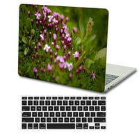 Kaishek za MacBook Air S Case - objavljen model A1932 A2179 A M1, plastična tvrda školjka + crna poklopac