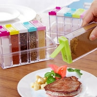 Kuhinjski pribor za pribor, WQQzjj Kuhinjski ponude, kuhinjski materijal Prozirna kutija za plastiku,