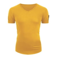 DTIDTPE majice za muškarce, ljetna casual solid boja džepni košulja majica Top bluza Muški vrhovi