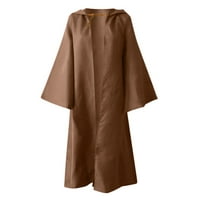 HGW kaputi za žene plus veličine Žene Muški vintage gotički čvrsti kaputi za kapute od kapuljača