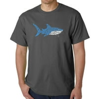 Muška majica za reč Art - tata morski pas