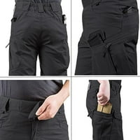 Floenr muški šorc, muške kratke hlače Klasično Twill Relapoženi fit radne nose borbene sigurnosne gaće