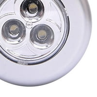 LED baterija za bežičnu noćni noćni light Stick Dodirni dodir Trush Sigurnosni ormar za ormar za kuhinju