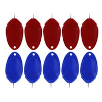 Gaiseeis DIY plastični navojni navojni navoj šivaći šipkani navojni navoj 10-komadni set crveni, plavi