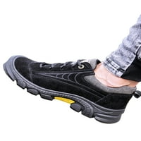 Crocowalk muns Comfort kožne radne cipele Radne industrijske čizme Anti-Smash probojni dokaz Fau Suede