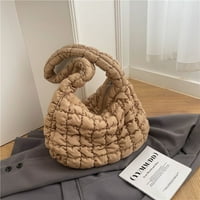 Torba za rame za ženske dizajnerske dvostruke torba za oblačnost Sveto lagani veliki kapacitet Kroski