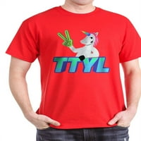 Emoji jednorog TTYL - pamučna majica