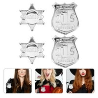Metal Policijska značka PIN prijenosna policija Cosplay Policijska značka broš ukras za ukrašavanje