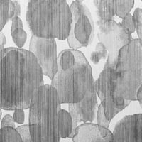 Ahgly Company u zatvorenom pravokutniku Sažetak Sive prostirke savremene površine, 7 '9 '