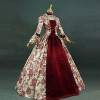 Srednjovjekovna regencija kraljica haljina ženska viktorijanski koktel cosplay masquerade haljina Rococo