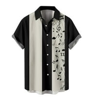 Golf majice za muškarce Kamping majica Havajska majica kratkih rukava Poslovna majica za kuglanje Bodybuilding