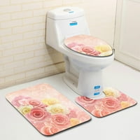 Valentinovo uzorak ne klizanje toaletni sjedalo poklopac kupatilo kupatilo set dekor