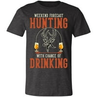 Lov sa šansom za piće lovca poklon majica