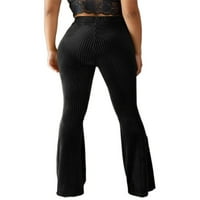 Avamo ženski salon Velvet Long Pant elastična struka casual pantalone za pantalone u obliku noge dnevno