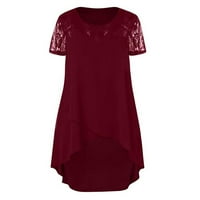 Plus size Ljetne haljine za žene casual majica Dress Clearence Prodaja modnih ljetnih ženskih casual