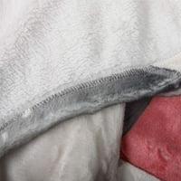 Flannel bacajte pokrivač Siva apstraktni tartan plairan uzorak uzorak tradicionalnog karirano za digitalno prekrasna lagana ugodna plišana pahuljica