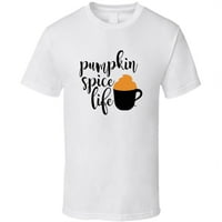 Pumpkin začin života Tee Cool Jesen za odmor jesenja Novelty majica