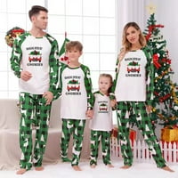 USMIXI božićne pidžame za porodicu Svečane božićne pidžame Podešavanje porodične pidžame modnih vilenjaka