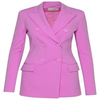 Sportma Woman Pink Nylon Blend Frizz Blazer jakna