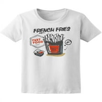 Pomfrit Najbolja majica brze hrane Žene -Image by Shutterstock, Ženska X-velika