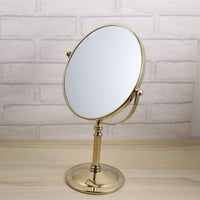 Dvostruko bočno kozmetičko zrcalo Povećanje Desktop Makeup ogledalo za dom