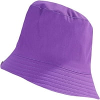 Cocopeants Women Reverzibilni kašika Hat Dvostrani noseći muškarce Zaštita od sunca Fisherman Hat Ljetni