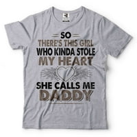 Muške tate majice naziva me tata košulja kćer tata majica tata otac kćerke