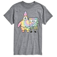 Skrektante SpongeBob - SpongeBob Patrick Tie Dye - Muška grafička majica kratkih rukava