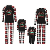 Kupretty Family Božićni PJS Usklađivanje setova Božićne pidžame za obiteljski odrasli Kids Baby Baby