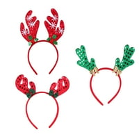 Antler Headdress božićna traka za glavu Party Hoops Festivalski pokloni za žene Dječji djeca slučajni