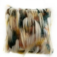 Plutus multi-color Fancy Feater Animal Fau krzno luksuzno bacanje jastuka