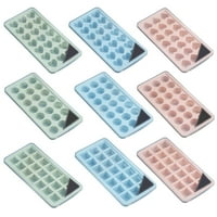 1111Fouron različitih oblika silikonskog ledenog bloka ladica za puding za puding za hranu za jelly