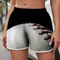 PJ Hlače Ženske lagane kratke hlače Ležerne prilike, kratke hlače Elastična struka Navlaka Comfy Shorts