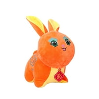 Garhelper Rabbit Maskota plišana igračka za dječji poklon, Lucky Bunny punjena životinja lutka, za novogodišnji