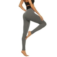 Tawop Womens Stretch Yoga gamaše Fitness Trčanje Teretana Sportska dužina Aktivne hlače Zelene hlače