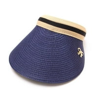 Pxiakgy kape za žene Žene MAN vezeni cvijet traper kapa modna bejzbol kapa Topie mornarsko plava + jedna
