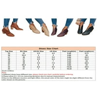 Gomelly Women Boot Scansy Toe Anketi za plijeni na složenim potpeticama Bootie High Cipele Walk Walk